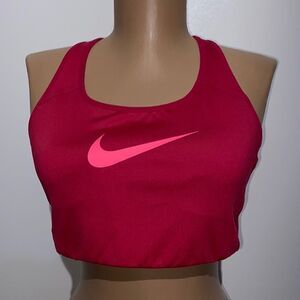 Riccardo Tisci x Nike Women's Pink Pullover Racerback Athletic Bra Size Large